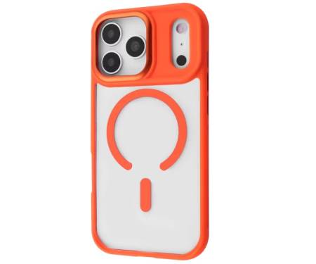 Чохол для Apple iPhone 17 Pro Max Proove Essence Case with Magnetic Ring Orange (PCCEIP17PM10) 1
