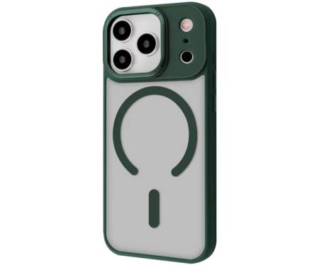 Чехол для Apple iPhone 17 Pro Proove Essence Case with Magnetic Ring Green (PCECIP17P006) 1