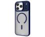 Чохол для Apple iPhone 17 Pro Proove Essence Case with Magnetic Ring Midnight blue (PCECIP17P008) 1