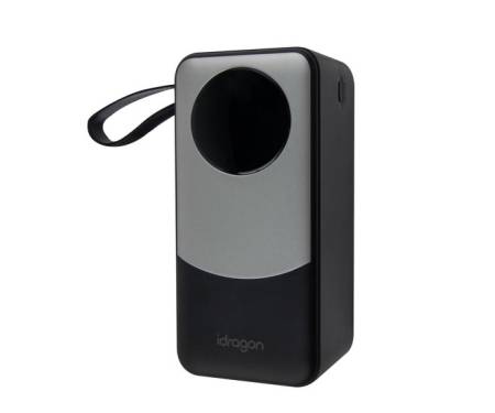 KP-20 20000mAh со встроенными кабелями и фонариком 1
