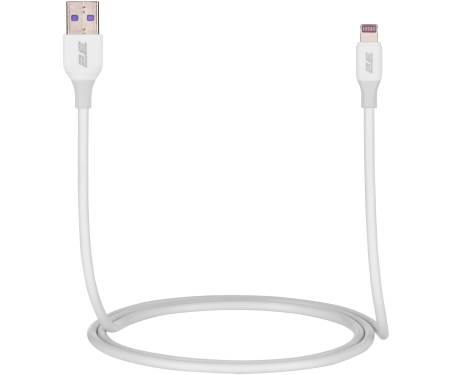 Кабель Lightning 2E USB 2.0 to Lightning 1m Glow White (2E-CCAL-WH) 2