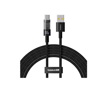 Кабель Baseus Gem USB Type-C to USB Type-C 100W 2m Black (P10373000111-01) 1