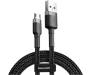 Кабель Baseus Cafule Cable USB for Micro Gray/Black 3m (CAMKLF-HG1) 1