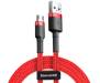 Кабель Baseus Cafule Cable USB For MicroUSB 2.4A 1M Red (CAMKLF-B09) 1