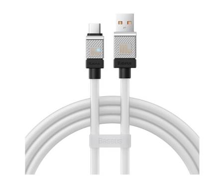 Кабель Baseus CoolPlay Series USB Cable to USB-C 100W 1m White (CAKW000602) 1