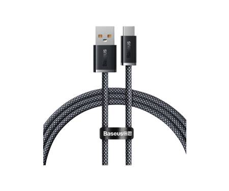 Кабель Baseus Fast Charging Data Cable USB to Type-C 100W 1m Slate Gray (CALD000616) 1