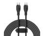 Кабель Baseus Pudding Series Fast USB-C to USB-C Charging Cable 100W 2m Black (P10355702111-01) 1