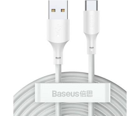 Кабель Baseus Simple Wisdom Data Cable Kit USB-A to Type-C 1.5m (TZCATZJ-02) 1