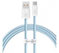 Кабель Baseus USB Type-A to USB Type-C Dynamic Series 100W 1m Blue (CALD000603)