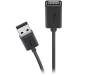 Кабель Belkin USB 2.0 AM/AF Extension cable 4.8m Black (F3U153BT4.8M) 1