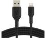 Кабель Belkin USB-A - Lightning 2m Black (CAA002BT2MBK) 1