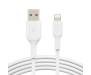 Кабель Belkin USB-A Lightning PVC 1m white (CAA001BT1MWH) 1