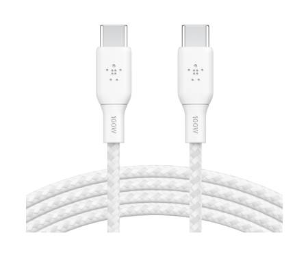 Кабель Belkin Boost Up Charge USB-C to USB-C 2m White (CAB014BT2MWH) 1