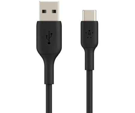 Кабель Belkin USB-A to USB-C 1m Black (CAB001BT1MBK) 1