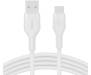 Кабель Belkin USB-A to USB-C Silicone 2m white (CAB008BT2MWH) 1