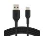 Кабель Belkin USB-C to USB-A 2m black (CAB002BT2MBK) 1