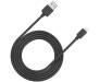 Кабель Canyon Charge & Sync Apple Lightning Black 1m (CNE-CFI1B) 1