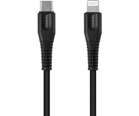 Кабель Canyon USB Type-C/Apple Lightning Black 1.2m (CNS-MFIC4B) 1