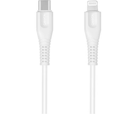Кабель Canyon USB Type-C/Apple Lightning White 1.2m (CNS-MFIC4W) 1