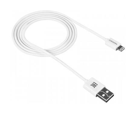 Кабель Canyon USB/Apple Lightning White 1m (CNE-CFI1W) 1