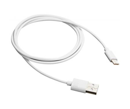 Кабель Canyon Charging & Data USB Type-C White 1m (CNE-USBC1W) 1