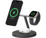 Беспроводное зарядное устройство Belkin 3in1 Magnetic Pad Qi2 15Вт, Black (WIZ032KQBK) 3