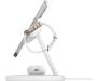 Беспроводное зарядное устройство Belkin 3in1 Stand Qi2 White (WIZ032KQWH) 2