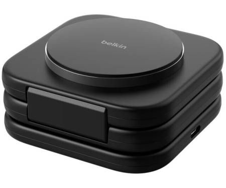 Беспроводное зарядное устройство Belkin 3in1 Travel Pad Wireless Black (WIZ024HQBK) 3