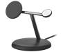 Беспроводное зарядное устройство Belkin 3в1 Magnetic Qi2 Black (WIZ023VFBK) 1