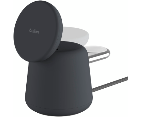 Беспроводное зарядное устройство Belkin Boost Up Charge Pro 2-in-1 Black (WIZ020VFH36) 3
