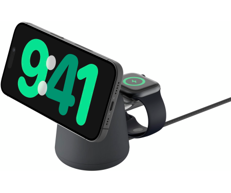 Беспроводное зарядное устройство Belkin Boost Up Charge Pro 2-in-1 Black (WIZ020VFH36) 4