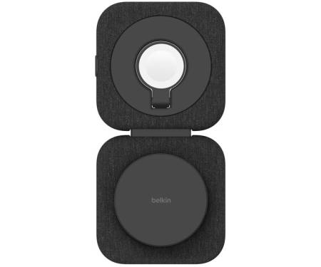 Бездротовий зарядний пристрій Belkin BoostCharge Pro 2in1 Qi2 Black (WIZ026VFBK) 3