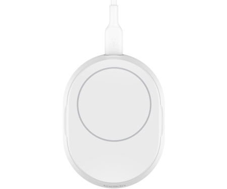 Беспроводное зарядное устройство Belkin BoostCharge Pro Magnetic Qi2 15W White (WIA008VFWH) 2
