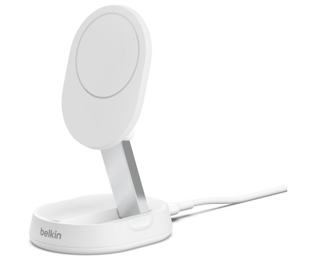 Беспроводное зарядное устройство Belkin BoostCharge Pro Magnetic Qi2 15W White (WIA008VFWH) 1