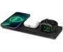 Беспроводное зарядное устройство Belkin 3in1 MagSafe PRO Black (WIZ016VFBK) 3