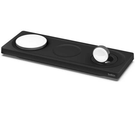 Беспроводное зарядное устройство Belkin 3in1 MagSafe PRO Black (WIZ016VFBK) 2