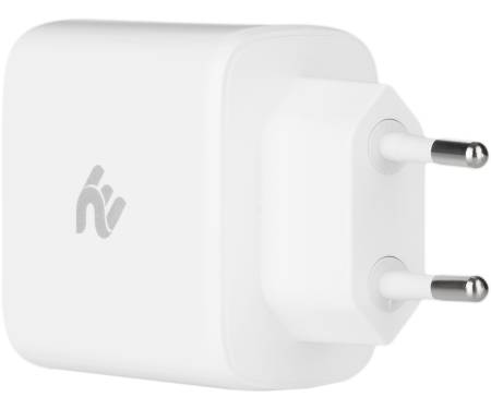 Беспроводное зарядное устройство 2E Dual USB-C Wall Charger GaN 65W (2E-WC3USB65W-W) 3