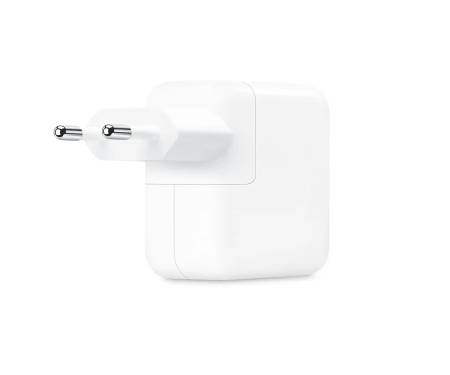 Сетевое зарядное устройство Apple A2676 35W Dual USB-C White (MW2K3) 2