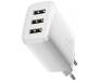 Сетевое зарядное устройство Baseus Compact Charger 3U 17W White (CCXJ020102) 2