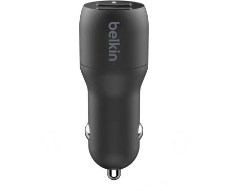 Автомобильное зарядное устройство Belkin Boost Up Charge Dual USB-A Car Charger 24W (CCB001BTBK) 3