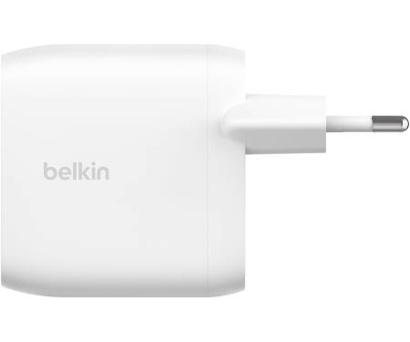 Мережевий зарядний пристрій Belkin Boost Up Charge Pro Dual USB-C Wall Charger PPS 60W White (WCB010VFWH) 2