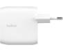 Мережевий зарядний пристрій Belkin Boost Up Charge Pro Dual USB-C Wall Charger PPS 60W White (WCB010VFWH) 2
