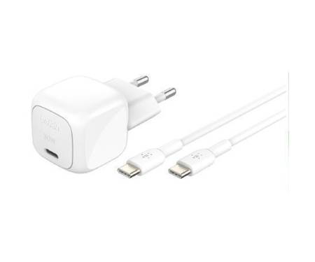 Мережевий зарядний пристрій Belkin BoostCharge Compact 30W White (WCA008KQ1MWH-B6) 1