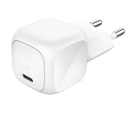 Сетевое зарядное устройство Belkin BoostCharge Compact PD 20W White (WCA009KQWH) 1