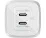 Сетевое зарядное устройство Belkin Boost Up Charge Pro GaN 2xUSB-C PPS Wall Charger 65W White w/Type-C to Type-C (WCH013VF2MWH-B6) 3