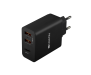Сетевое зарядное устройство Canyon 3xUSB with Smart IC Black (CNE-CHA08B) 1