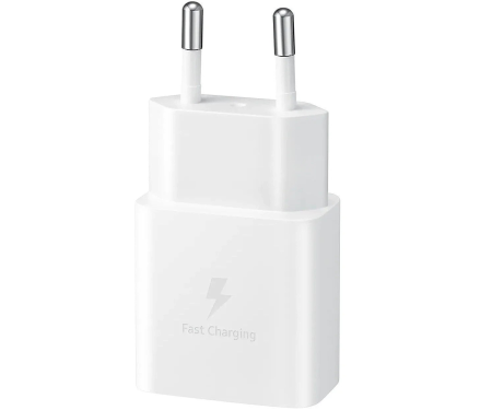 Сетевое зарядное устройство Samsung 15W PD Power Adapter (w/o cable) White (EP-T1510NWE) 1