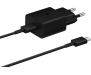 Мережевий зарядний пристрій Samsung 15W PD Power Adapter (with Type-C cable) Black (EP-T1510XBE) 2