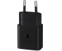 Мережевий зарядний пристрій Samsung 15W PD Power Adapter (with Type-C cable) Black (EP-T1510XBE) 1