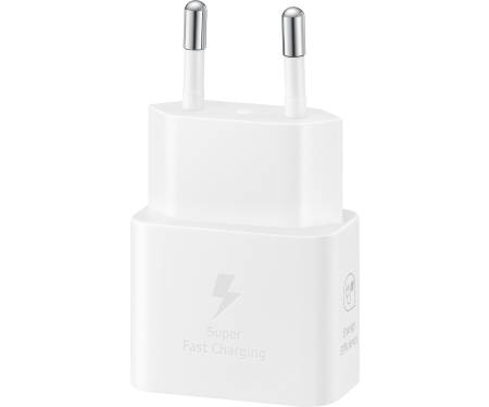 Мережевий зарядний пристрій Samsung 25W PD Power Adapter (with Type-C cable) White (EP-T2510XWE) 2